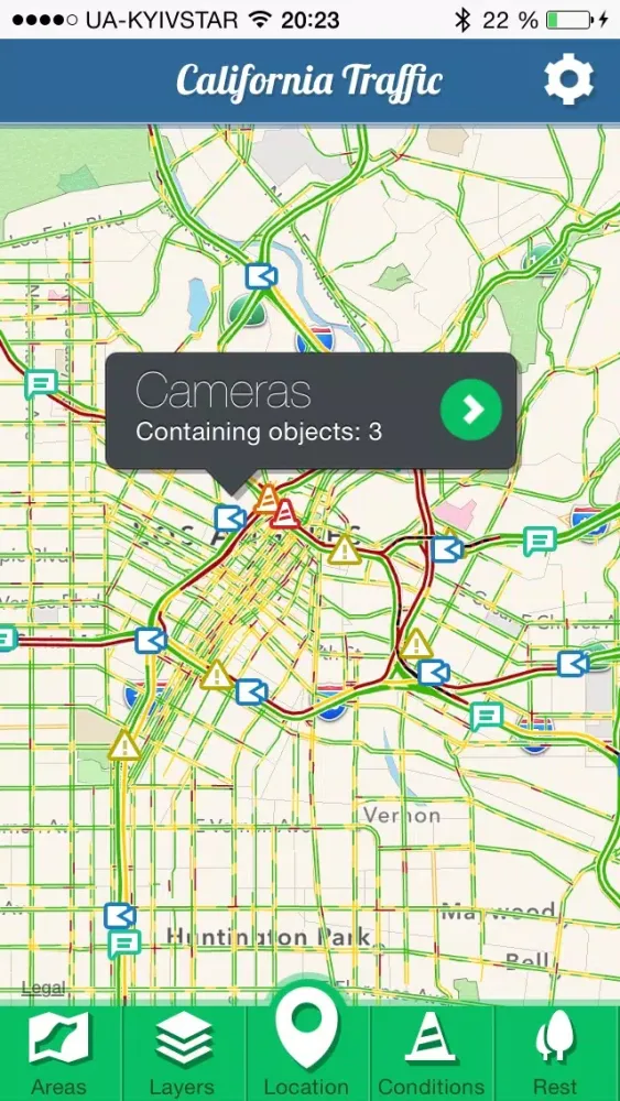 California Traffic - monitoring California roads and highways應用截圖