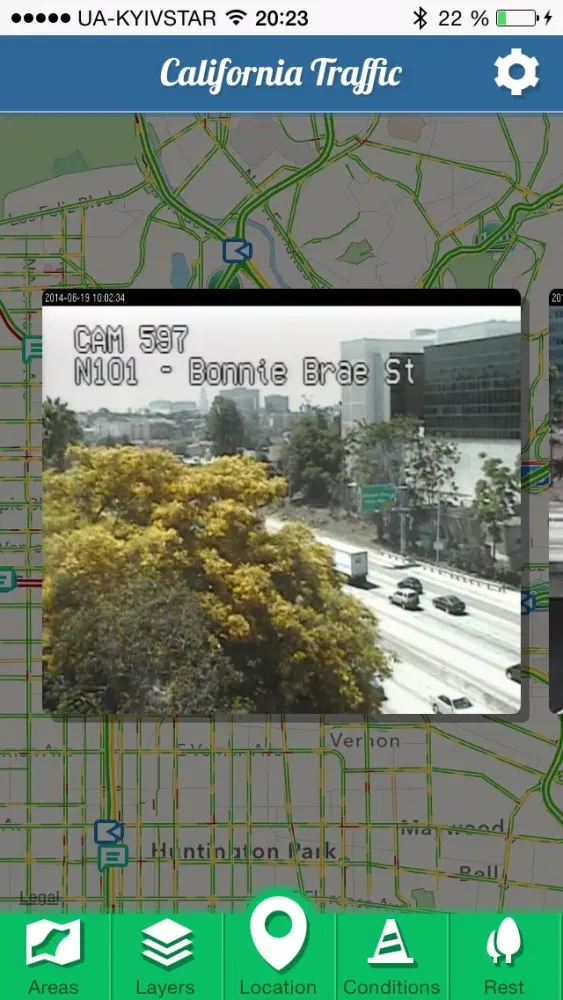 California Traffic - monitoring California roads and highways應用截圖