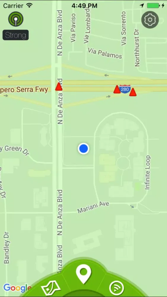 Signal Finder Application سکرین شاٹس