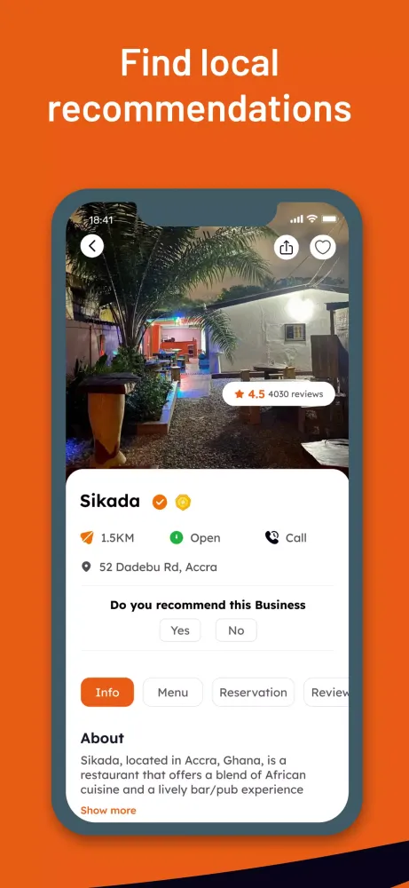 Akwaaba App Screenshots