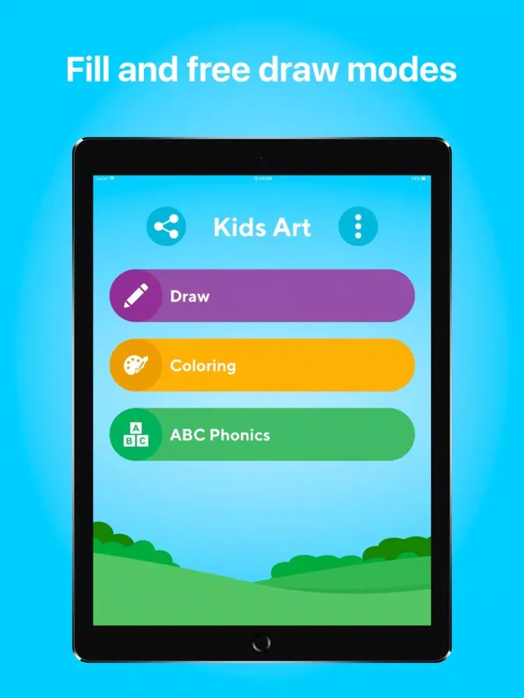 KidsArt iPad 應用截圖