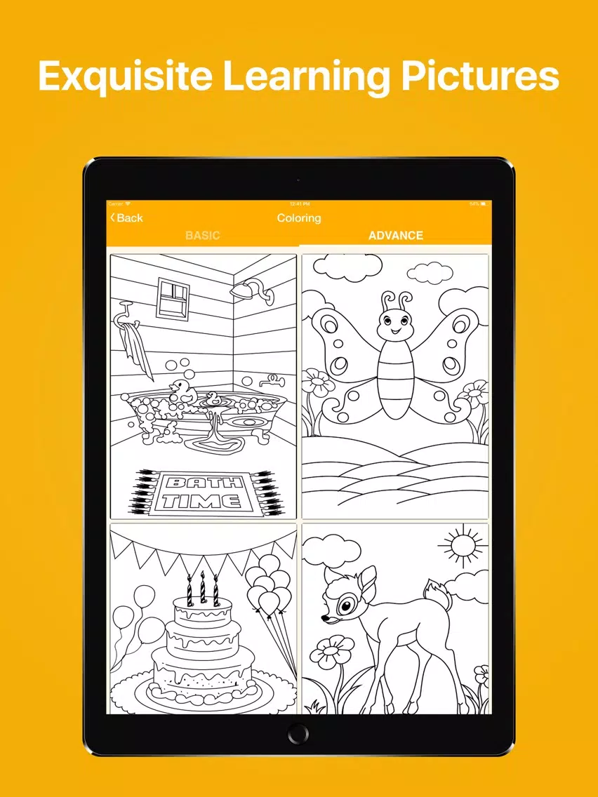 Captures d'écran de KidsArt iPad 