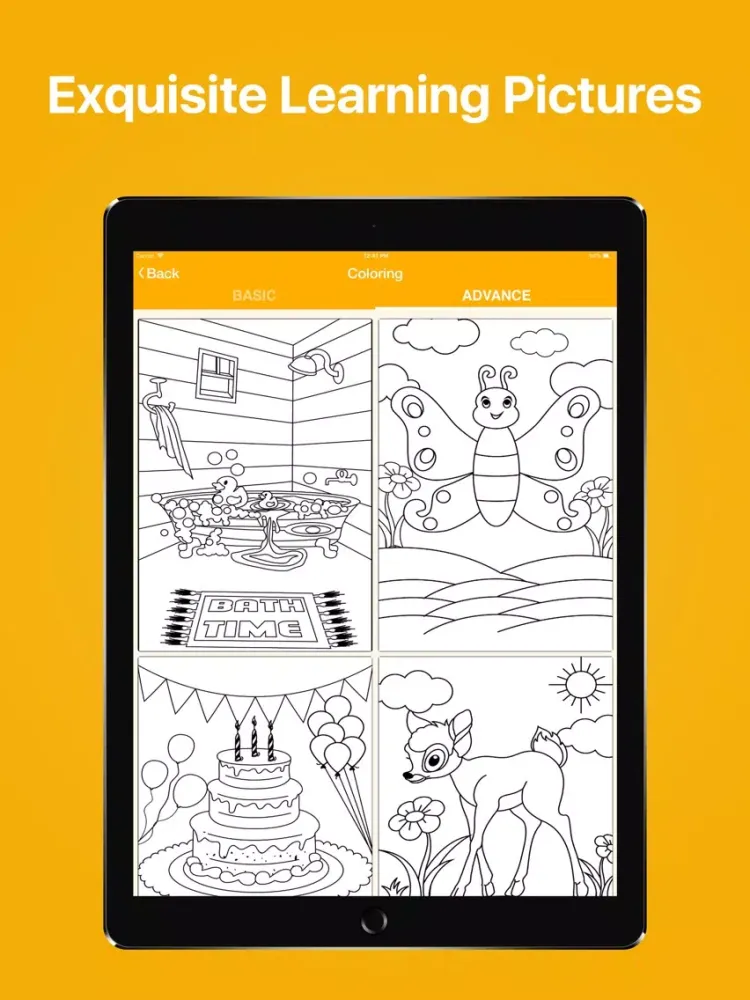 KidsArt iPad 應用截圖
