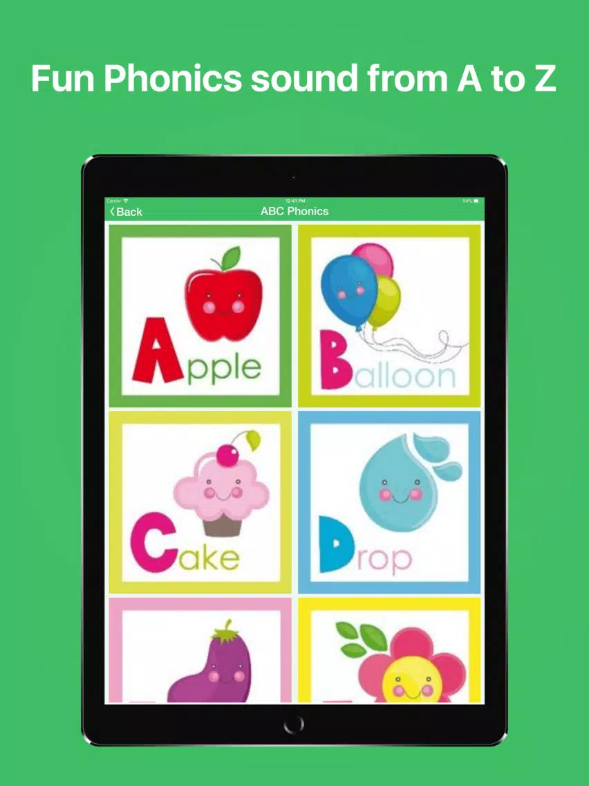 Captures d'écran de KidsArt iPad 