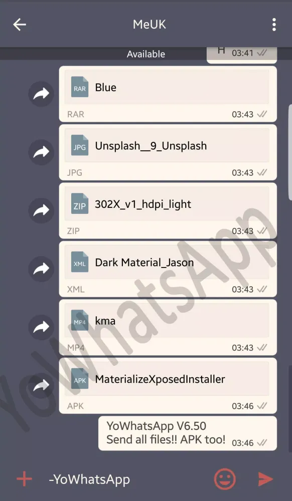 AKWhatsApp Screenshots