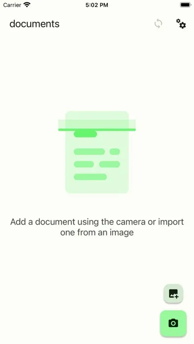 Tangkapan skrin OSS Document Scanner