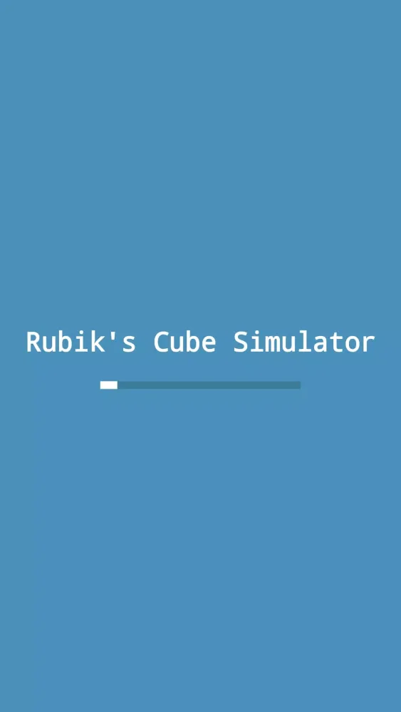 Rubik's Cube Simulator Screenshots