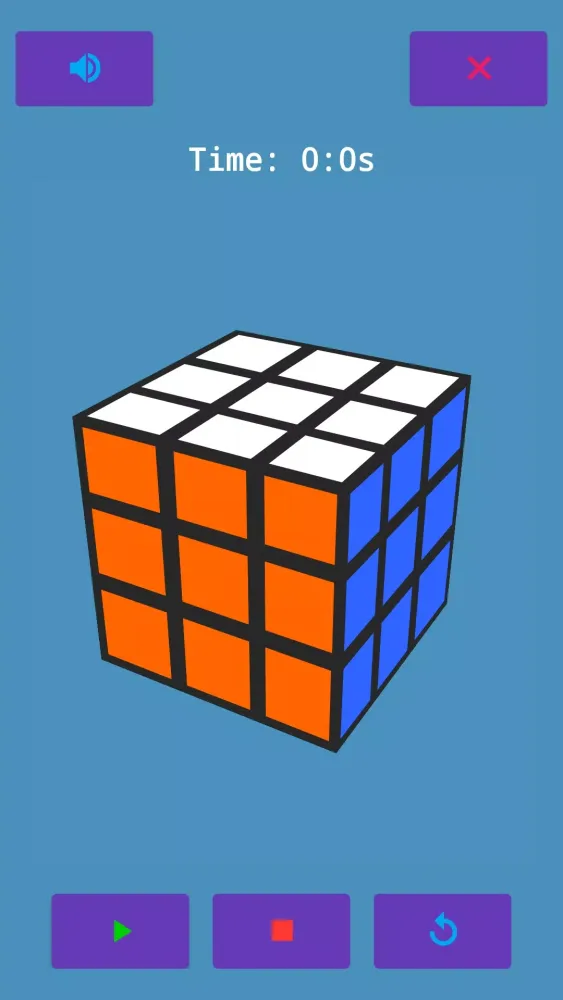 Rubik's Cube Simulator Screenshots