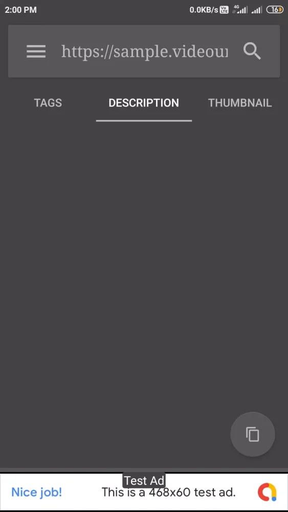 #Tag app スクリーンショット
