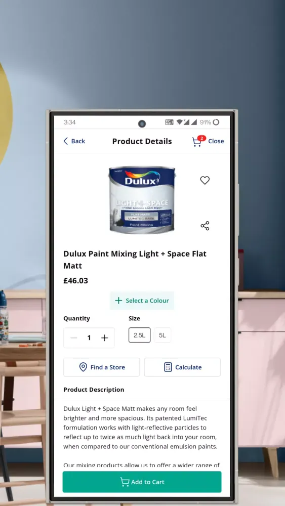 Dulux Visualizer MY Screenshots