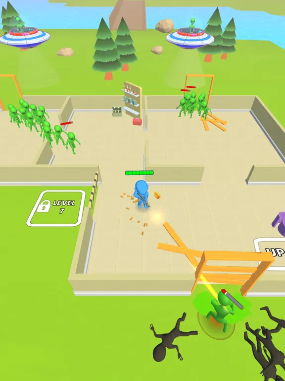 Invasion Alien Games: Gun War iPad 应用截图