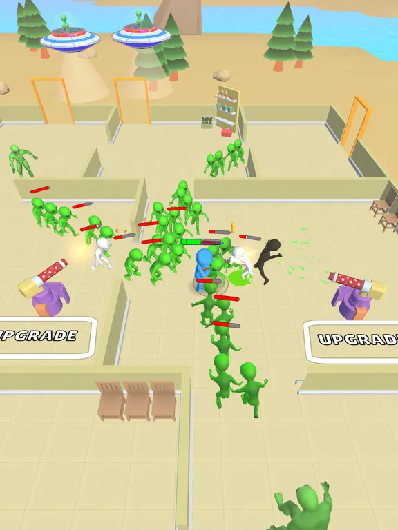 Invasion Alien Games: Gun War iPad 应用截图