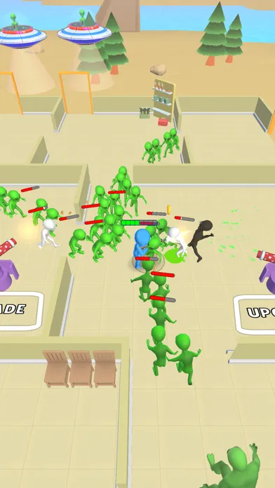 Invasion Alien Games: Gun War应用截图