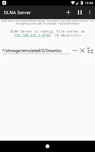 DLNAServer Screenshots