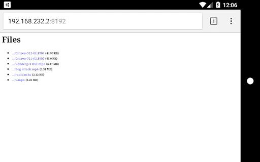 DLNAServer Screenshots