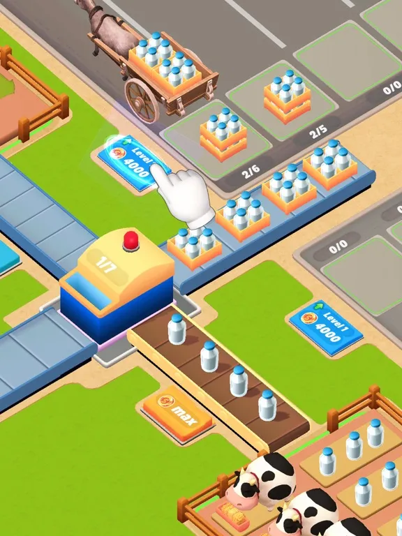Ảnh chụp màn hình của Factory Tycoon Idle Game iPad 