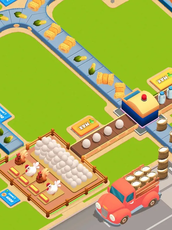 Ảnh chụp màn hình của Factory Tycoon Idle Game iPad 