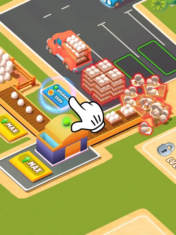 Ảnh chụp màn hình của Factory Tycoon Idle Game iPad 