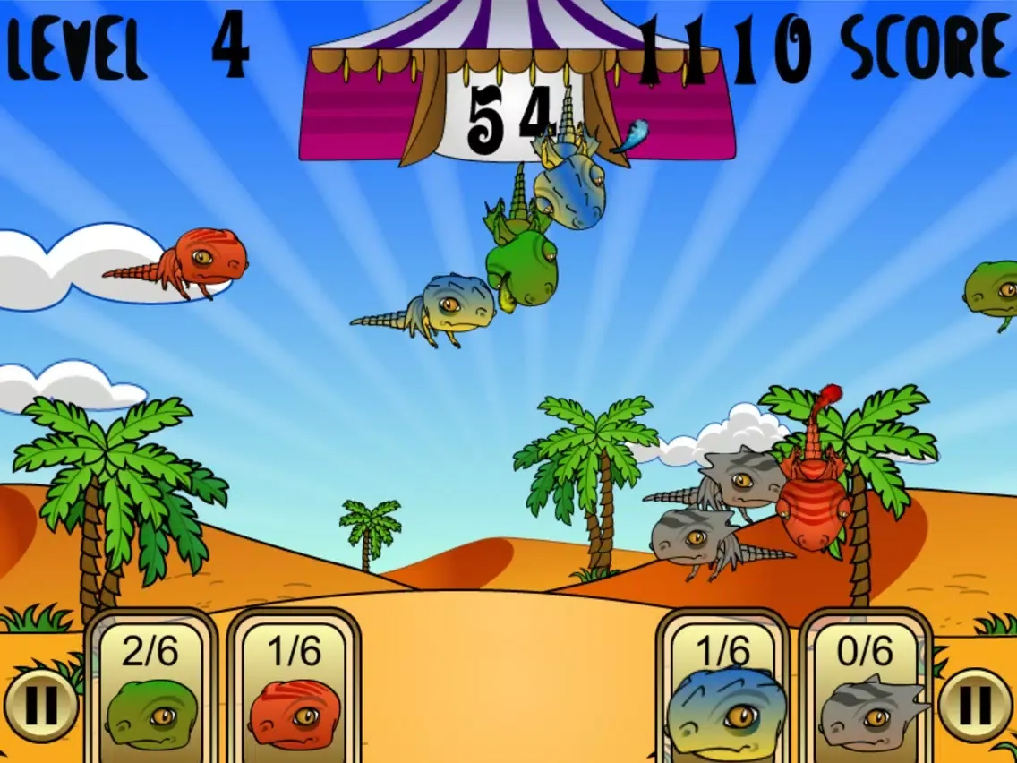 Angry Flying Lizard iPad 应用截图