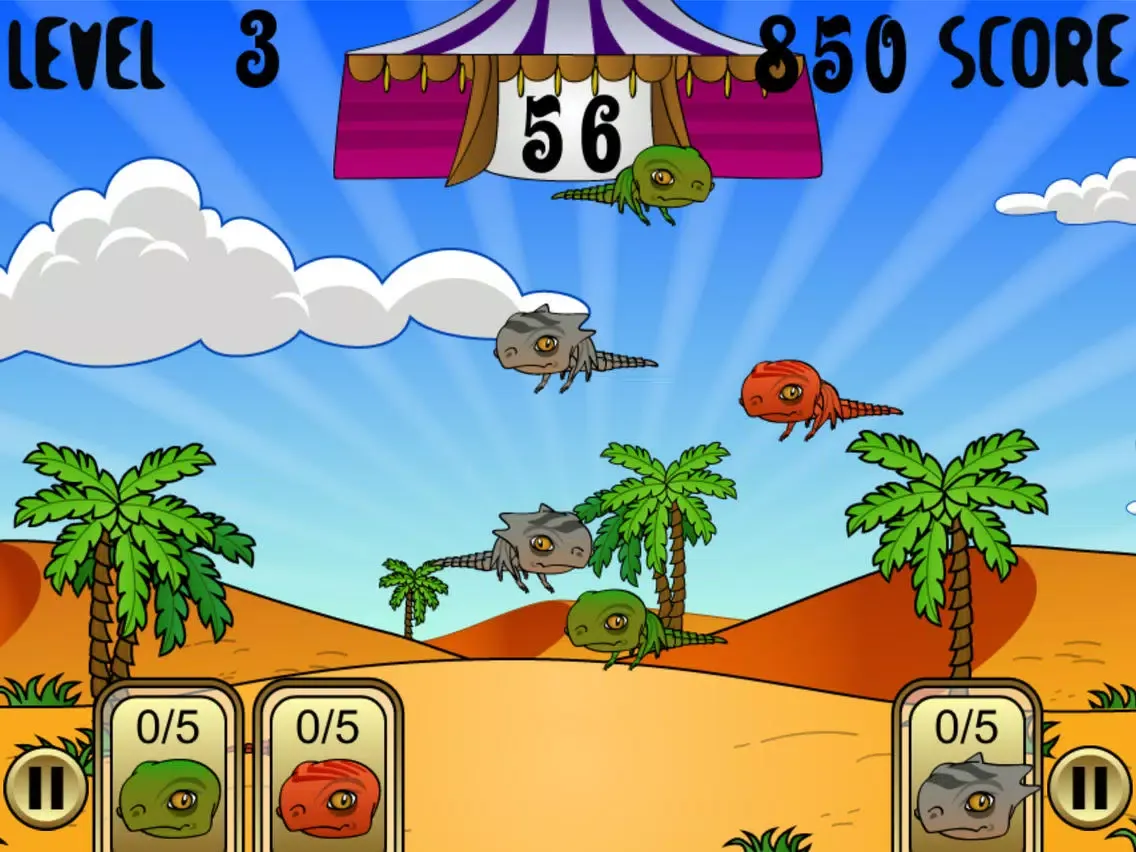Angry Flying Lizard iPad 应用截图