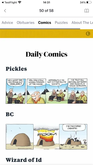 Capturas de pantalla de The Press-Register