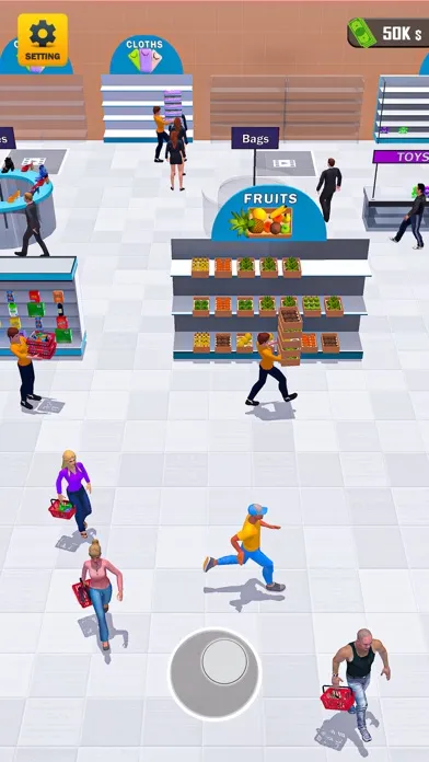 Capturas de tela do Super Mart 3D