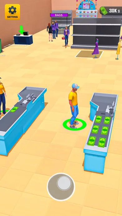 Capturas de tela do Super Mart 3D