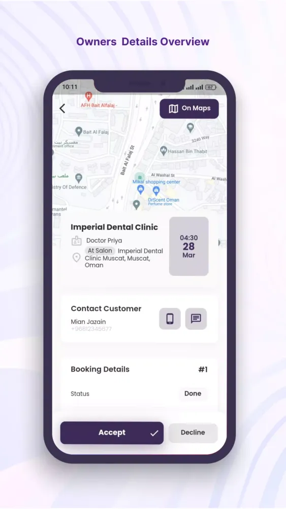 Capturas de pantalla de Buraq Owner App