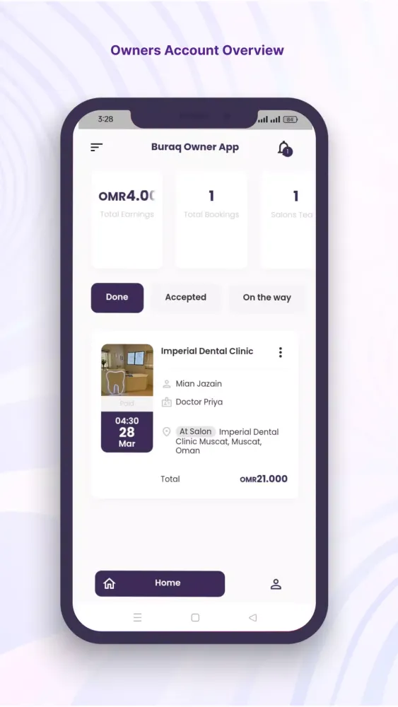 Capturas de pantalla de Buraq Owner App