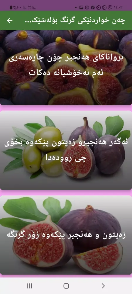 خواردنی بەسود应用截图