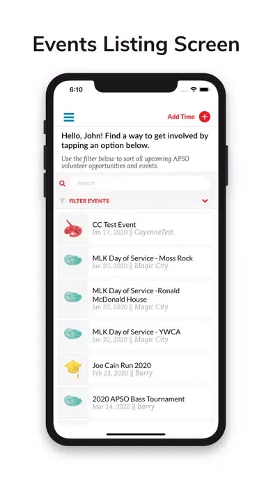 APSO Volunteer应用截图