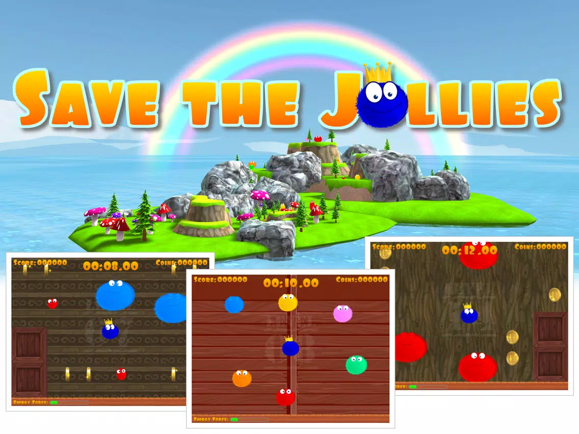 Save the Jollies - Escape to Jolly Land - MEGA FUN FREE GAME iPad  Screenshots