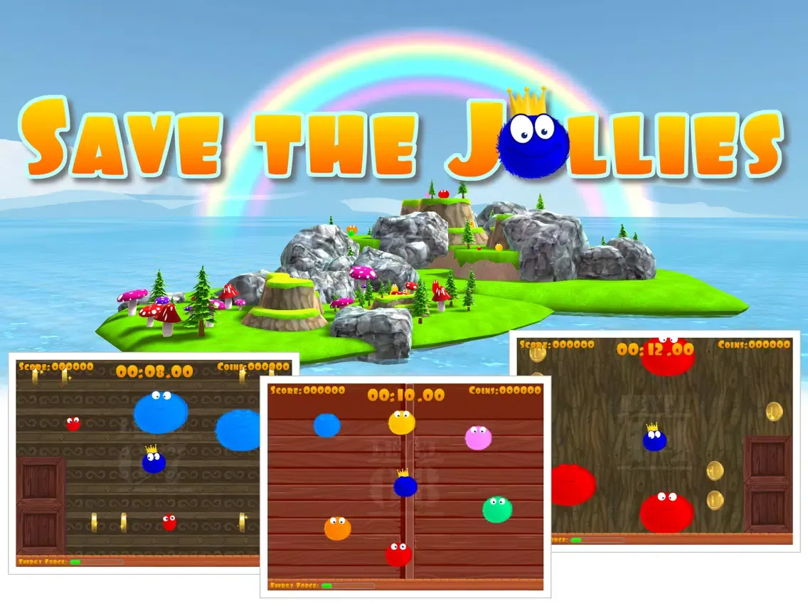 Save the Jollies - Escape to Jolly Land - MEGA FUN FREE GAME iPad 应用截图