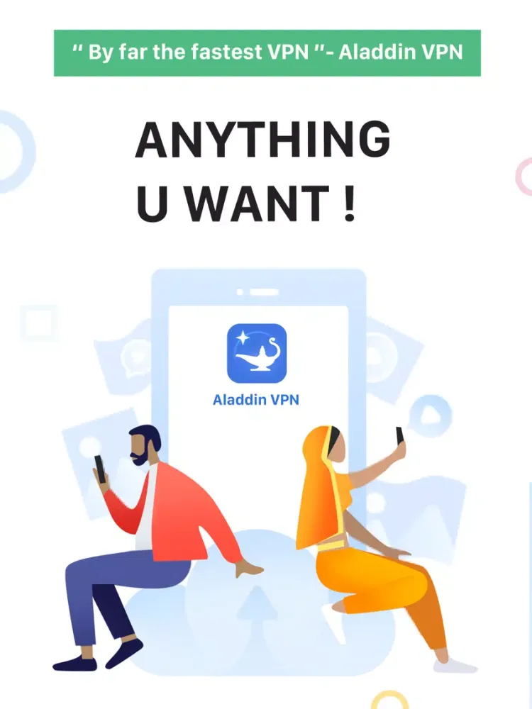 Zrzuty ekranu Aladdin VPN -Unlimited VPN Pro iPad 