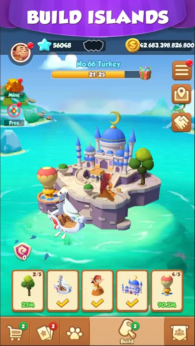 Zrzuty ekranu Island King