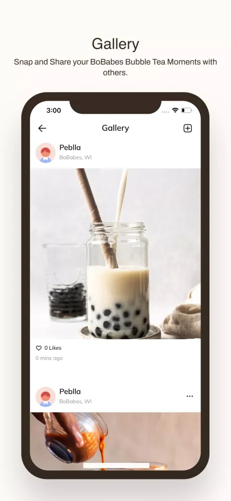 Captures d'écran de BoBabes Bubble Tea