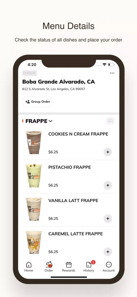 Tangkapan layar Boba Grande