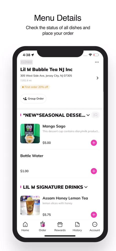 Zrzuty ekranu Lil M Bubble Tea