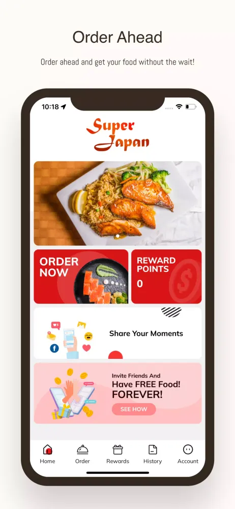 Tangkapan layar Super Japan