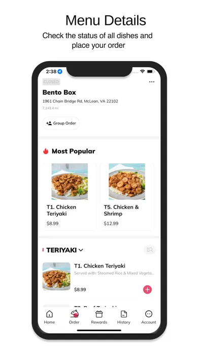 Скриншоты Bento Box Tysons