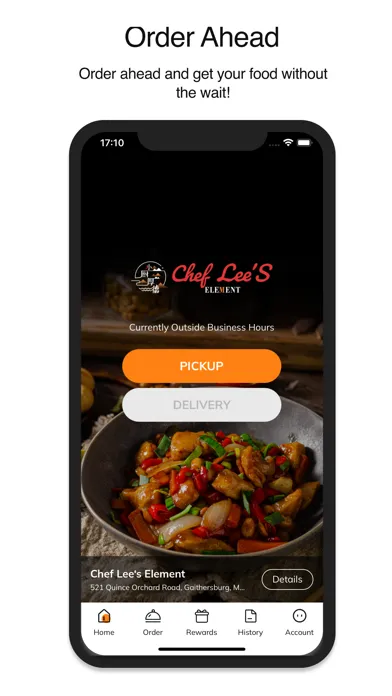 ภาพหน้าจอของ Chef Lee's Element
