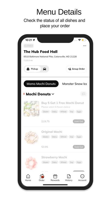 Hub Food Hall سکرین شاٹس