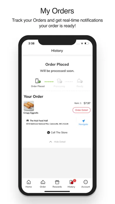 Hub Food Hall سکرین شاٹس