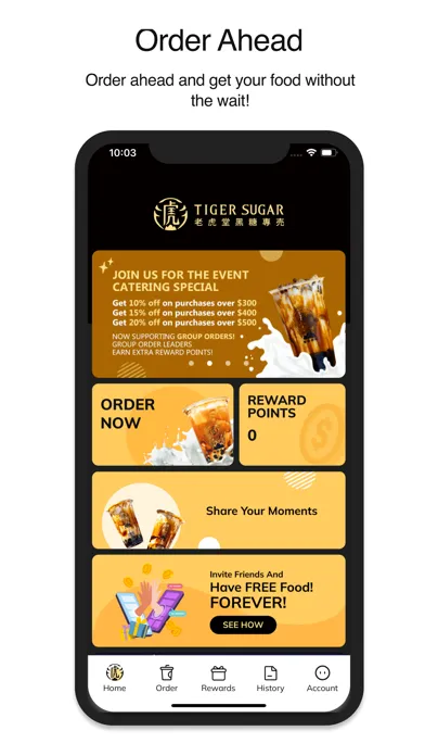 Zrzuty ekranu Tiger Sugar Seattle