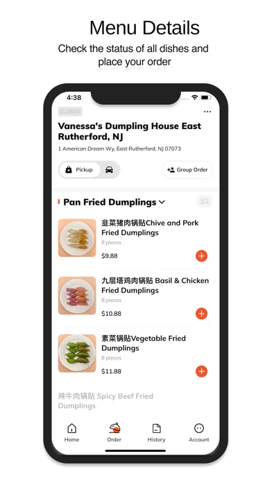 Captures d'écran de Vanessa's Dumpling House