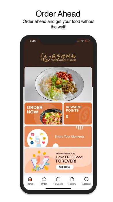 Zrzuty ekranu Yanzi Noodle House