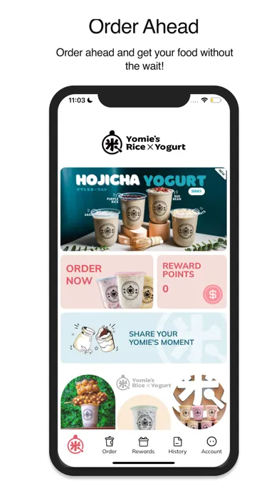 Yomie’s Rice & Yogurt應用截圖