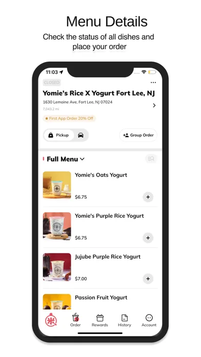 Yomie’s Rice & Yogurt應用截圖