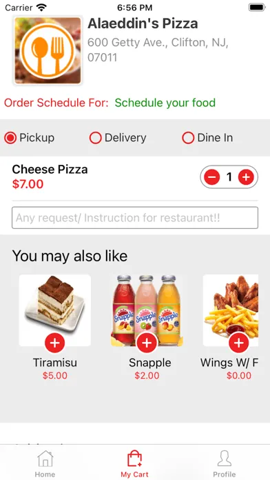 Alaeddin's Pizza スクリーンショット