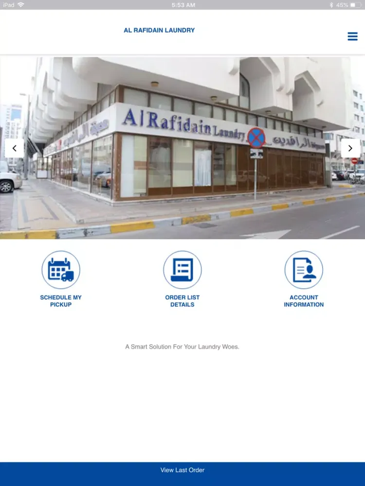 Al Rafidain Laundry iPad 应用截图